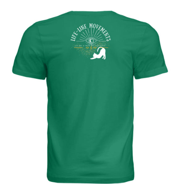 Solid Kelly Triblend - BACK