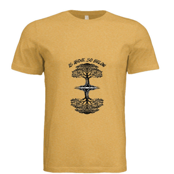 Mustard Triblend - FRONT