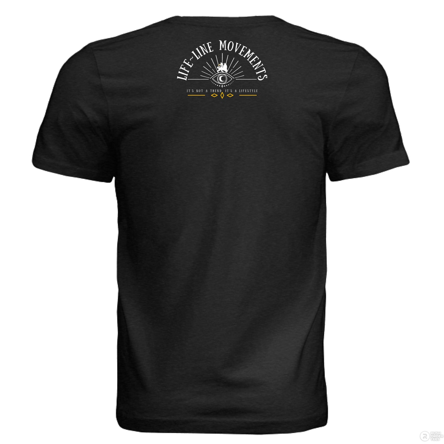 BLK HTHR TRIBLND - BACK