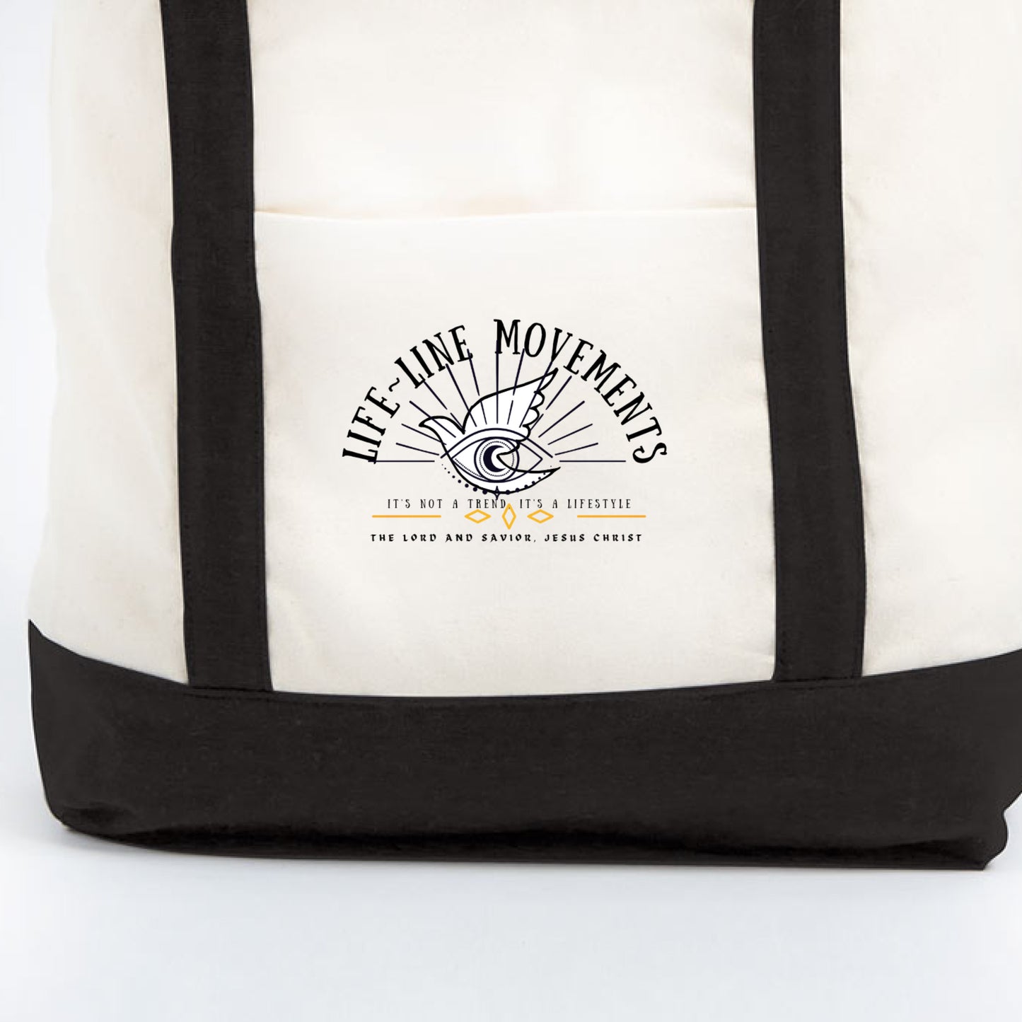 NATURAL/ BLACK - BACK