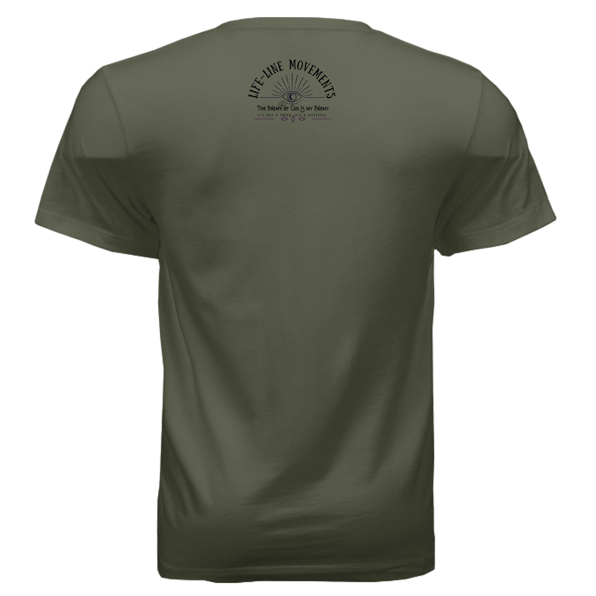 MILITARY GREEN - BACK