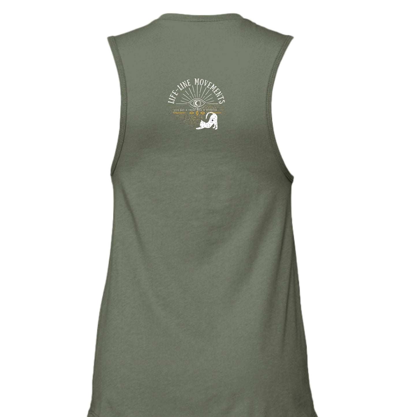 MILITARY GREEN - BACK