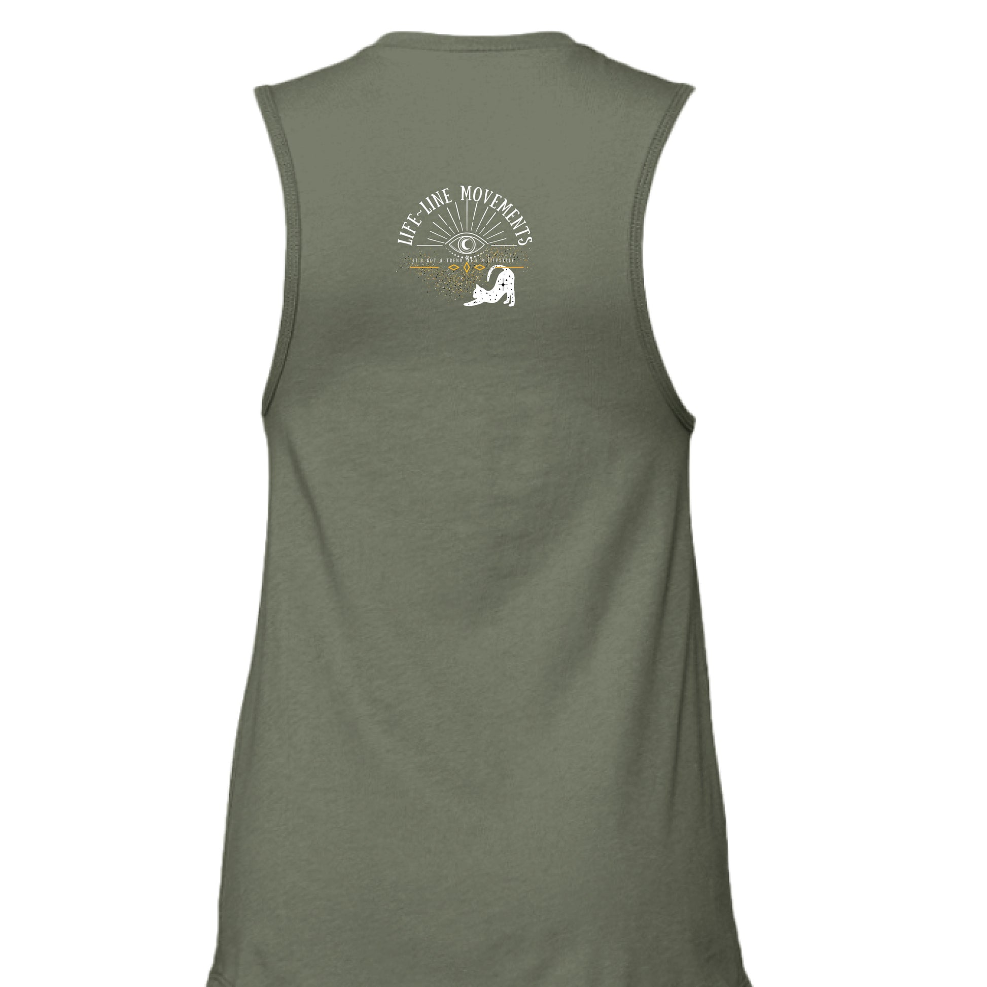 MILITARY GREEN - BACK