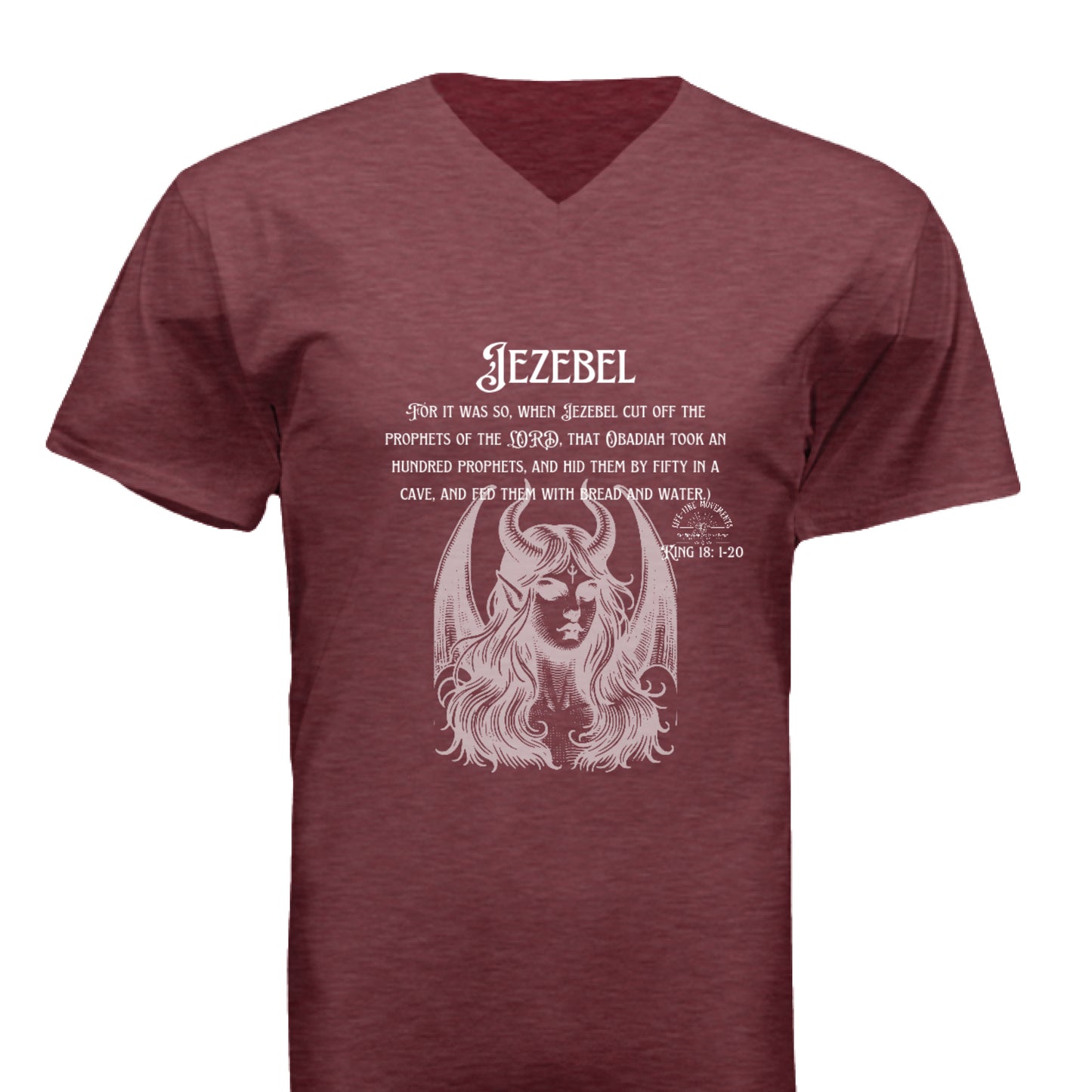 MAROON TRIBLEND - FRONT