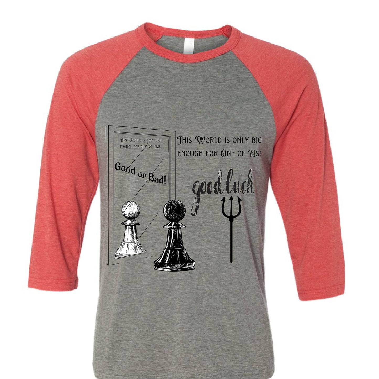 GREY/LT RED TRIBLEND - FRONT