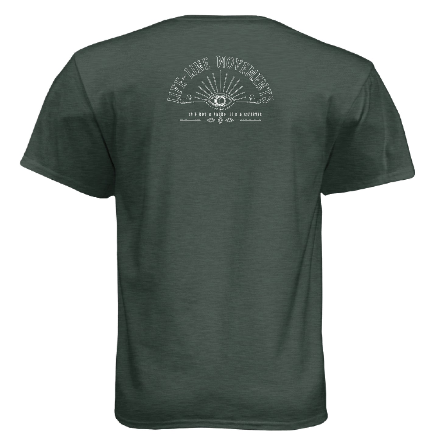 Heather Forest Green - BACK