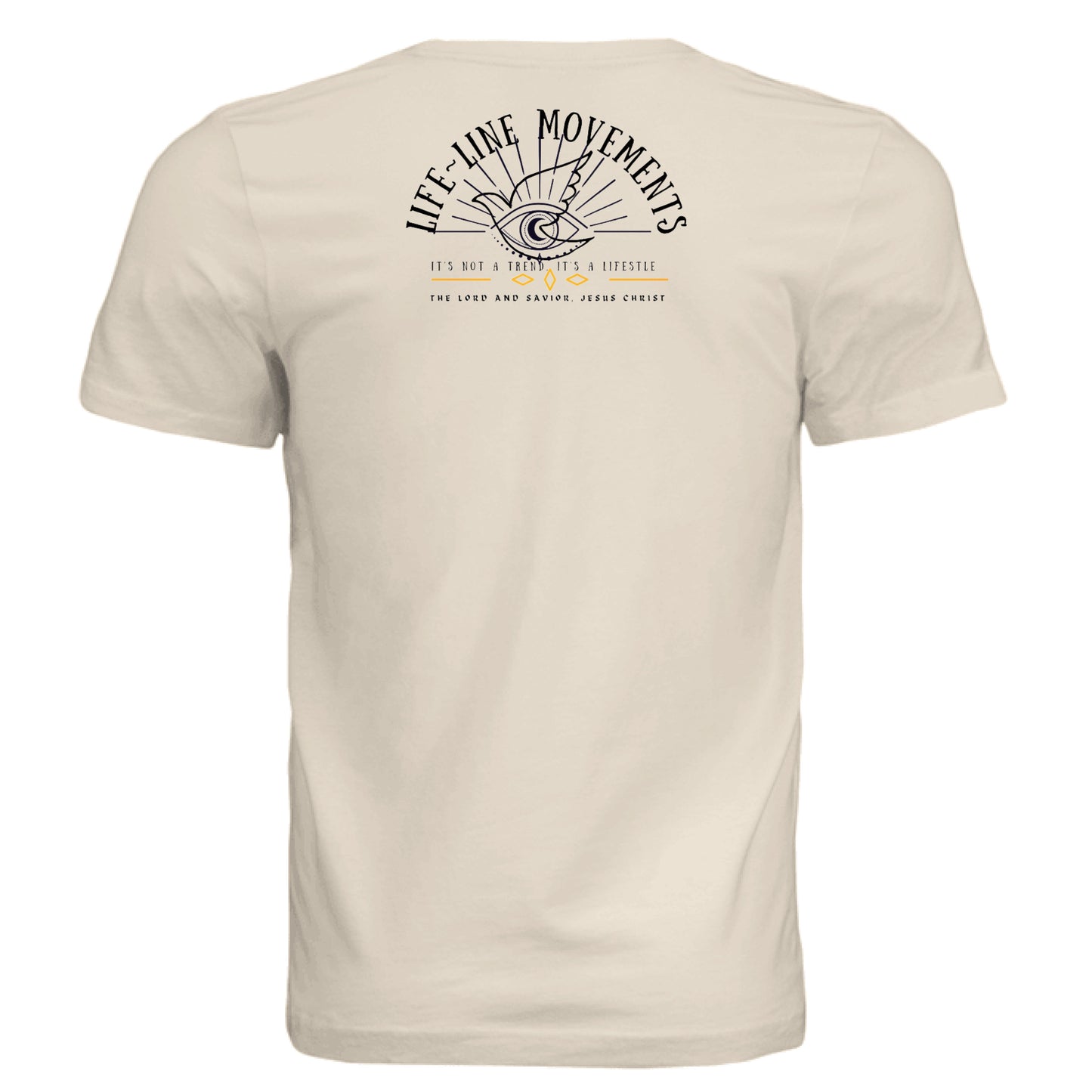 Solid Natural Triblend - BACK