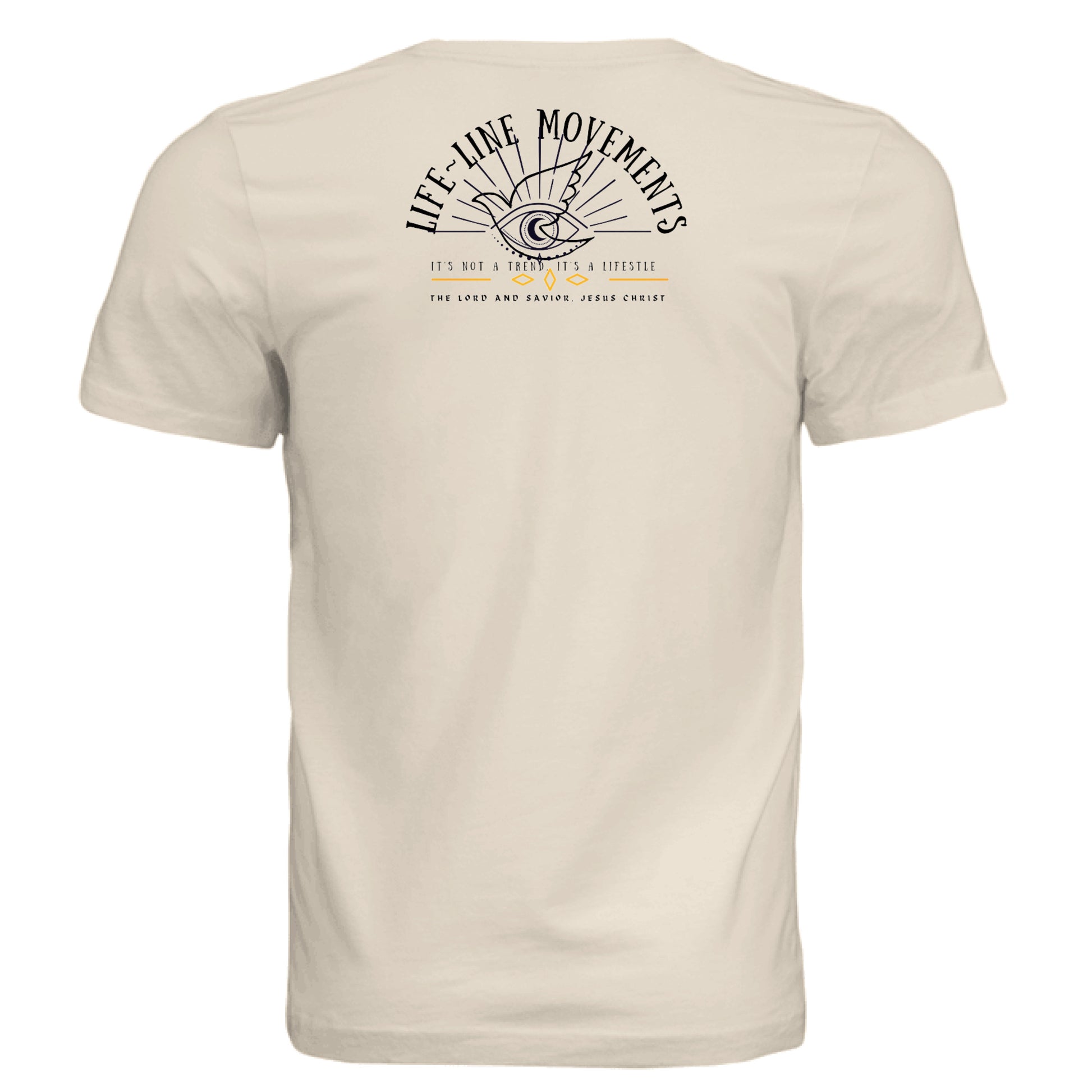 Solid Natural Triblend - BACK