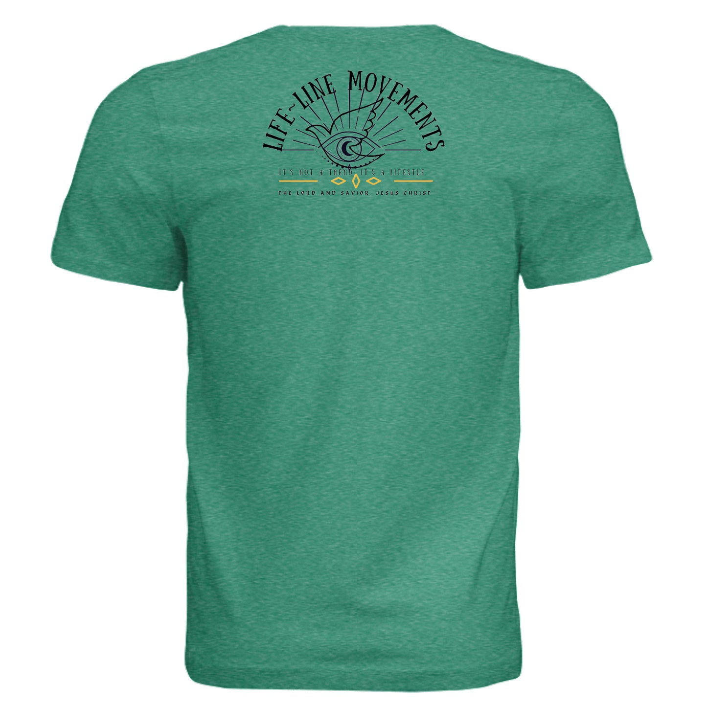 Kelly Triblend - BACK