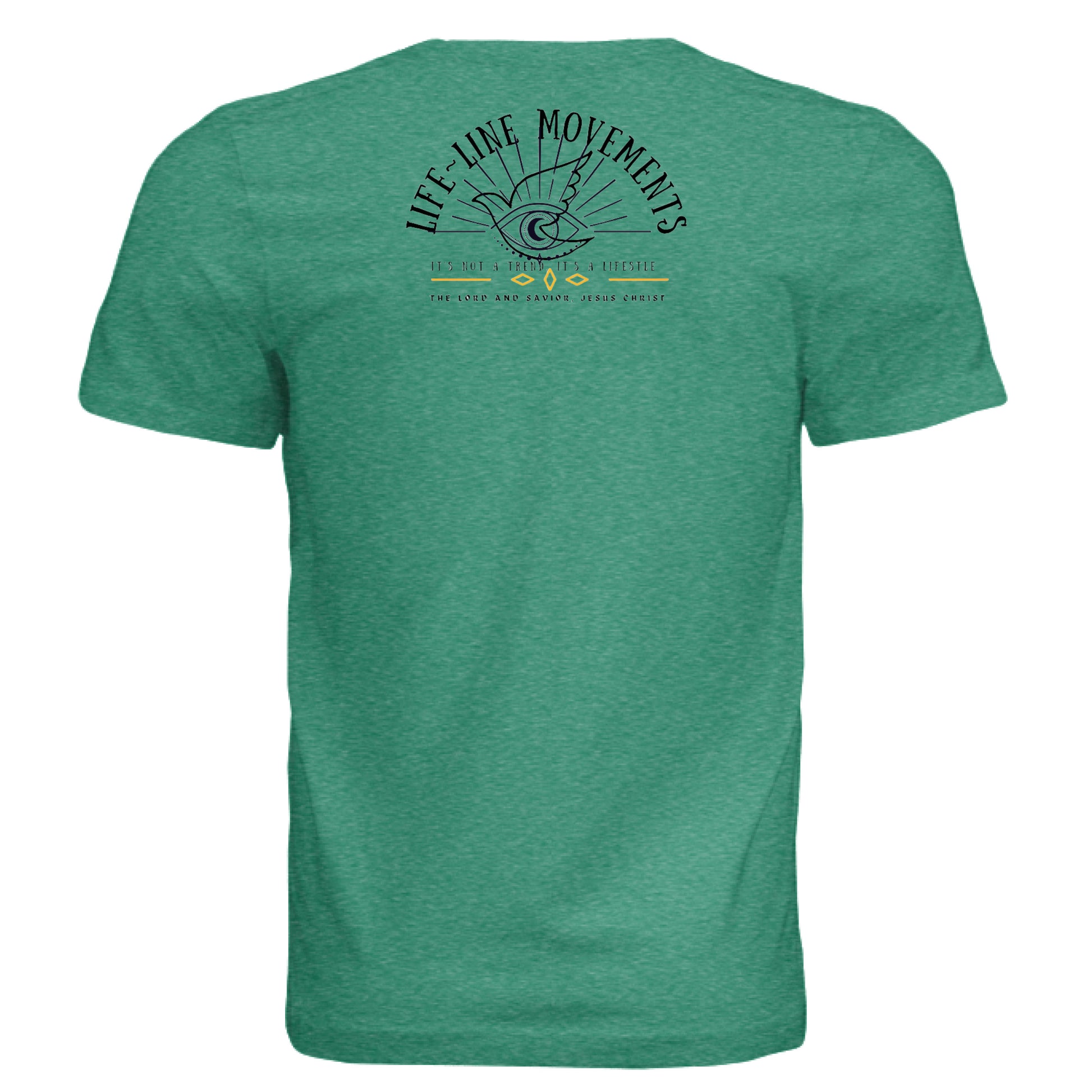 Kelly Triblend - BACK