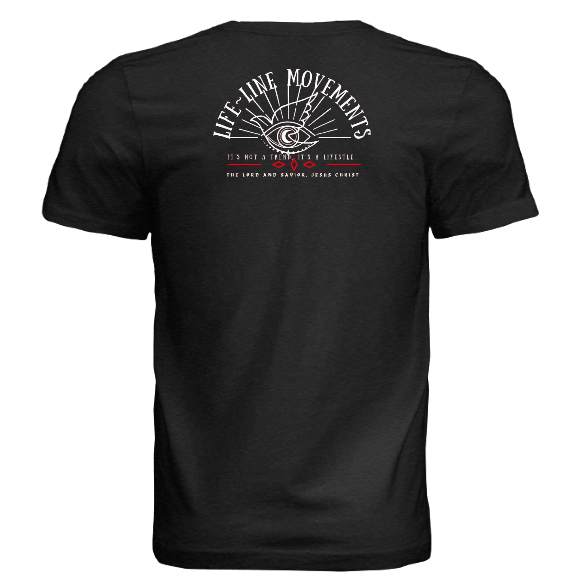 BLK HTHR TRIBLND - BACK