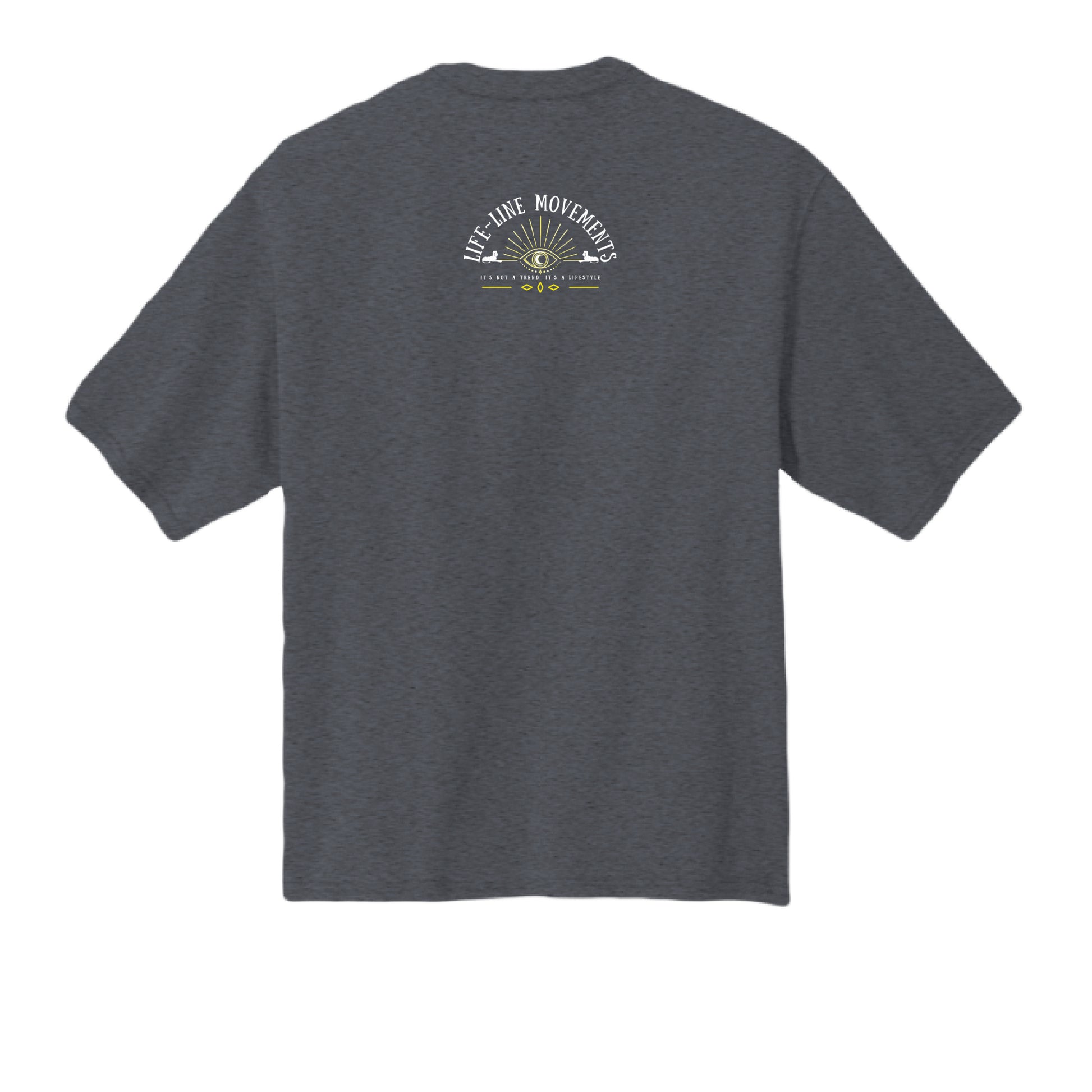 CHARCOAL HEATHER - BACK