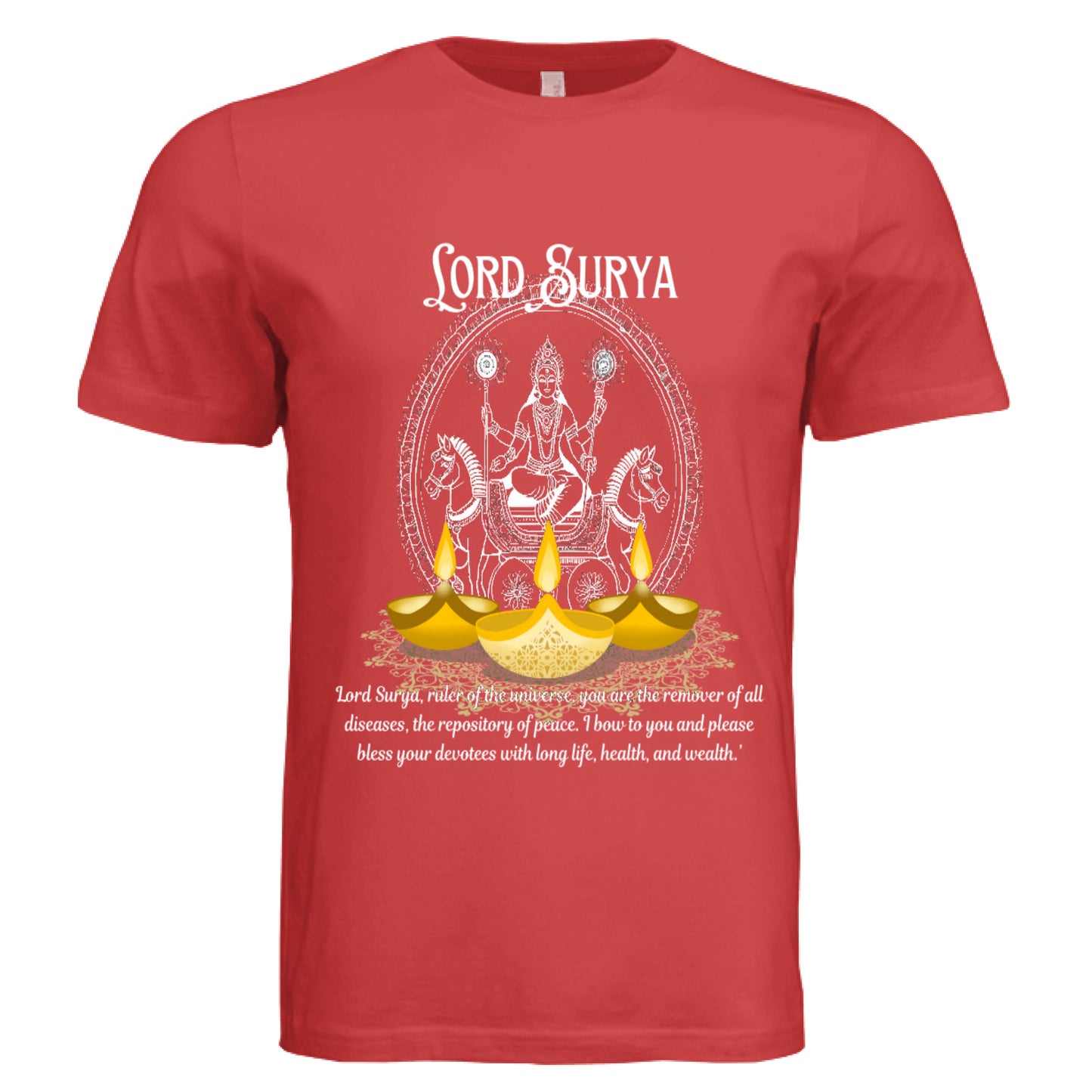 SOLID RED TRIBLN - FRONT