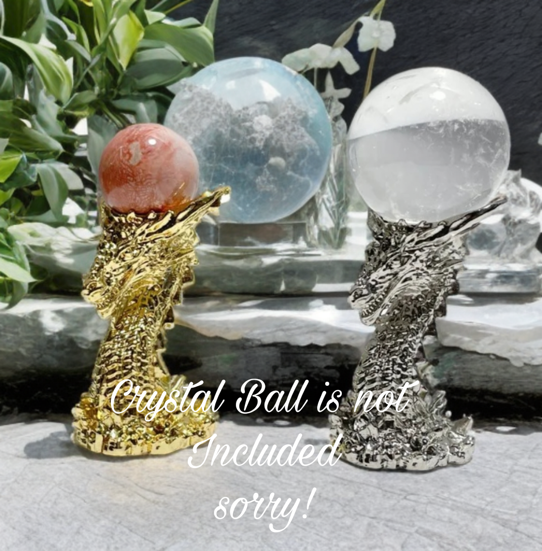 Crystal Ball Dragon Stand
